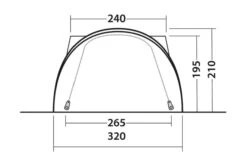 Outwell Lakecrest Drive Away Awning -Outwell Shop 111166 lakecrest drawing other5
