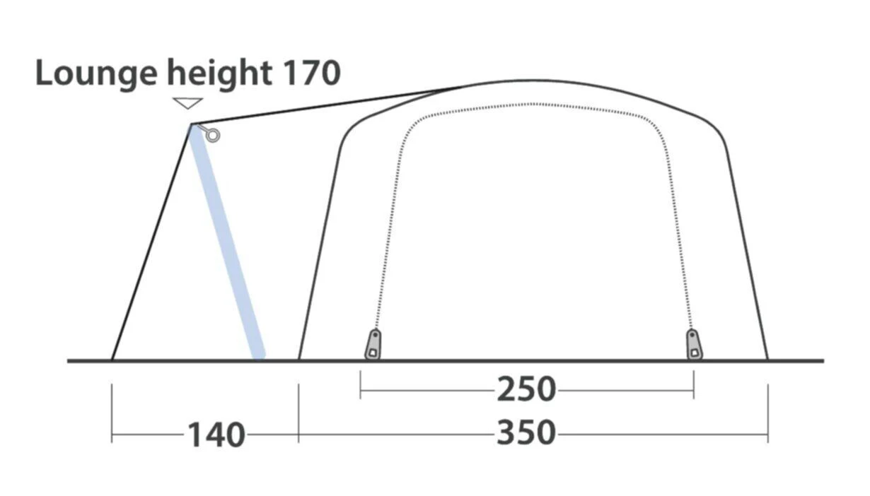 Outwell Mountain Lake 5ATC Tent (2022) 7 Outwell Mountain Lake 5ATC Tent (2022) - Image 5