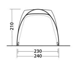 Outwell Beachcrest Drive Away Awning -Outwell Shop 111238 beachcrest drawing other5