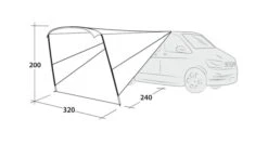 Outwell Touring Canopy Poled -Outwell Shop 111252 touring canopy drawing perspective2