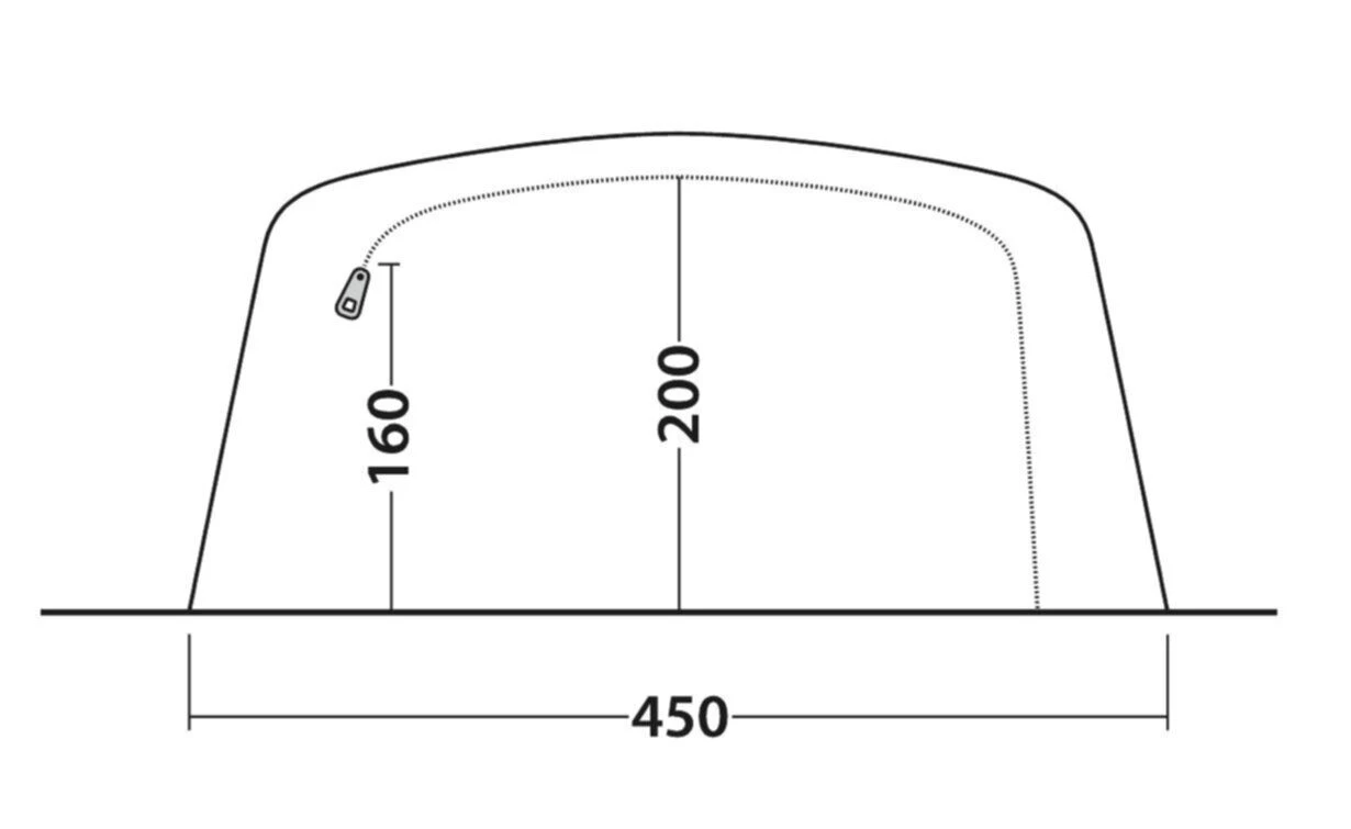 Outwell Queensdale 8PA Tent (2023) 8 Outwell Queensdale 8PA Tent (2023) - Image 6
