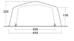 Outwell Knoxville 7SA Tent (2023) -Outwell Shop 111280 knoxville 7sa drawing other4