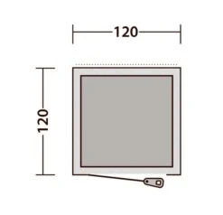 Outwell Shop -Outwell Shop 111287 outwell seahaven comfort station single drawing floorplan3