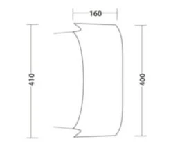 Outwell Lounge Tent Connector XL (2023) -Outwell Shop 111343 lounge tent connector xl drawing floorplan3 page 0001