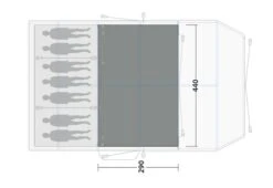 Outwell Knoxville 7SA Flat Woven Carpet -Outwell Shop 170938 flat woven carpet knoxville 7sa drawing floorplan2
