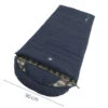 Outwell Camper Lux "L" Sleeping Bag Deep Blue (2023) 1 Outwell Camper Lux "L" Sleeping Bag Deep Blue (2023) -Outwell Shop 230392 camper lux left side zipper feature photo6