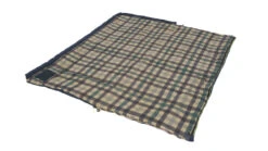 Outwell Camper Lux "R" Sleeping Bag Deep Blue (2023) -Outwell Shop 230393 camper lux right side zipper feature photo6