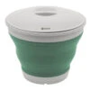 Outwell Collaps Bucket With Lid - Shadow Green (2023) 1 Outwell Collaps Bucket With Lid - Shadow Green (2023) -Outwell Shop 651122 collaps bucket round w lid shadow green feature photo3